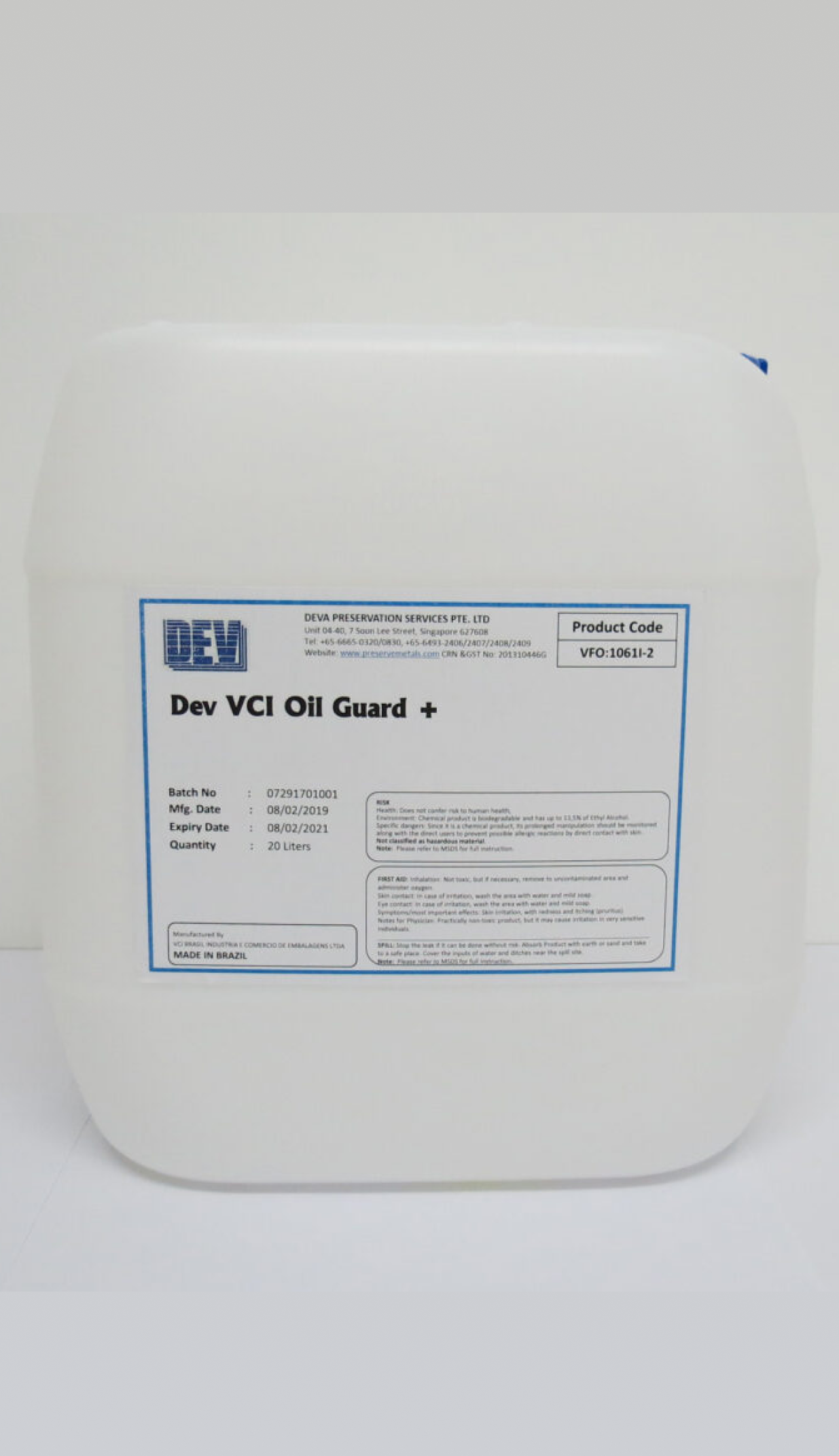 DEV VCI Oil Guard +